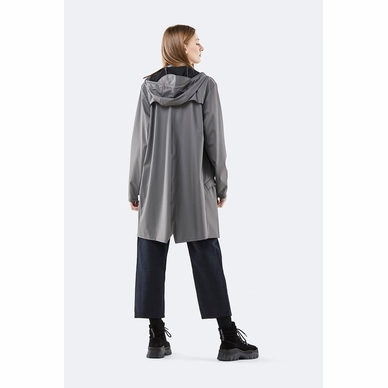 Rains long hot sale jacket charcoal